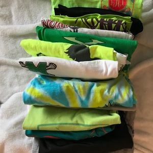 A bunch of random T-shirt’s